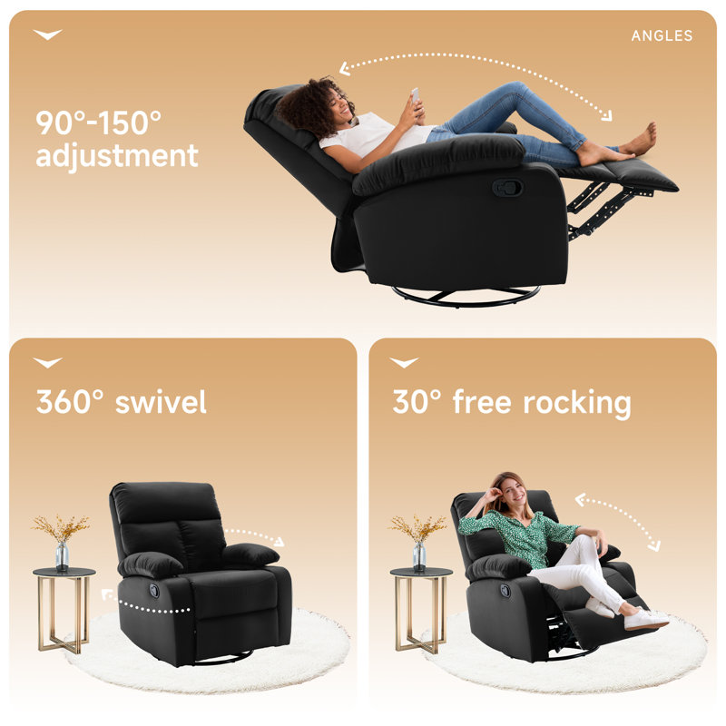 Rocker recliner for small spaces sale